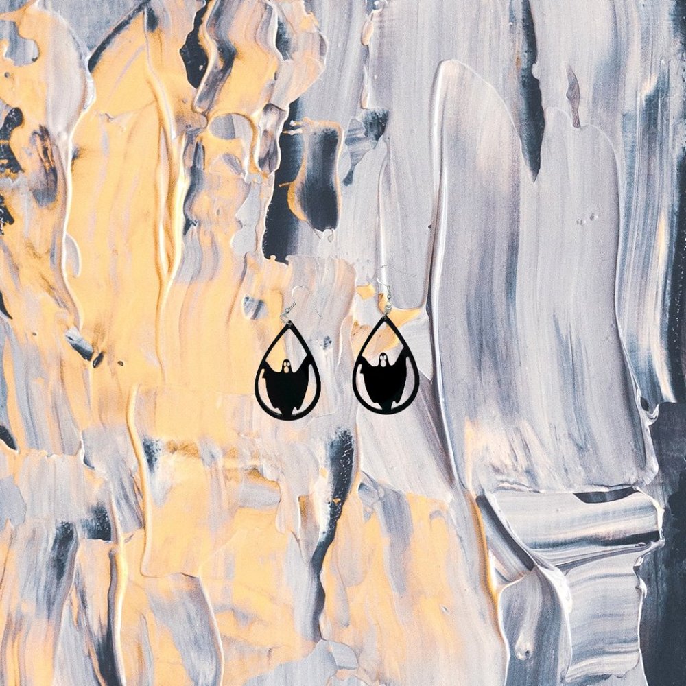 Boogie Ghost - Dangling Earrings